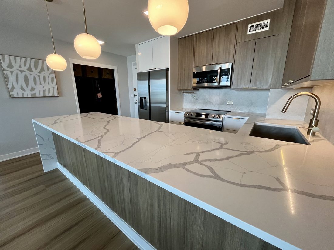 Kitchens and bathrooms