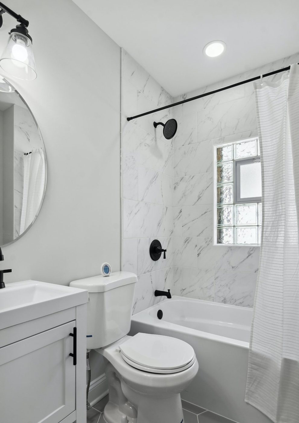 Emerald Avenue bathroom, after